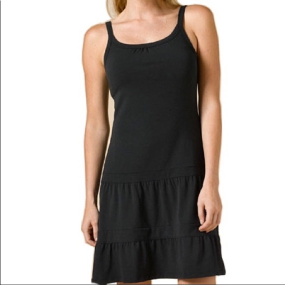 Prana Black Lexi Dress/ swim coverup